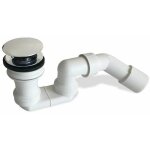 Villeroy&boch - accessoires - garniture de vidage pour baignoire, avec push - open, chrome u90952061