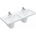 Villeroy&boch - avento - meuble double vasque 120x47 cm, avec trop - plein, 2 trous de robinetterie, ... Villeroy&boch - avento - meuble double vasque 120x47 cm, avec trop - plein, 2 trous de robinetterie, ...