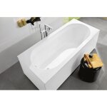 Villeroy&boch - oberon - baignoire solo 170x75x45 cm, quaryl, blanc ubq170obe2v - 01 Villeroy&boch - oberon - baignoire solo 170x75x45 cm, quaryl, blanc ubq170obe2v - 01
