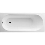 Villeroy&boch - oberon - baignoire solo 180x80x47 cm, quaryl, blanc ubq180obe2v - 01 Villeroy&boch - oberon - baignoire solo 180x80x47 cm, quaryl, blanc ubq180obe2v - 01