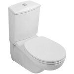 Villeroy&boch - cuvette  fond creux, 355 x 680 mm, modle suspendu, sortie horizontale, en porcelaine ...