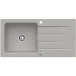 Villeroy&boch - evier c�ramique gris fossil architectura 1 grand bac 1 �gouttoir