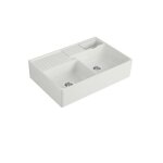 Evier cuisine villeroy et boch tradition steam ceramicplus avec vidage manuel