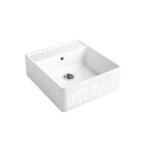 Villeroy&boch - evier timbre office villeroy et boch tradition white pearl ceramicplus avec vidage automatique ...