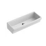 Villeroy&boch - lavabo collectif o. novo en c�ramique - rectangulaire sans dosseret - couleur : blanc ...