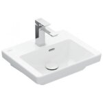 Villeroy&boch - lavabo v&b subway 3. 0 450x370mm avec trop - plein avec trou pour robinet blanc c +
