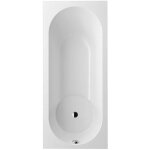 Villeroy & boch libra baignoire rectangulaire, pieds de