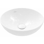 Villeroy&boch - loop&friends - vasque, diam�tre 38 cm, avec trop - plein, ceramicplus, blanc alpin 4a4500r1 ...