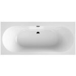 Villeroy&boch - oberon 2. 0 - baignoire 180x80x47 cm, quaryl, blanc ubq180obr2dv - 01
