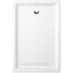 Villeroy&boch - receveur de douche antidrapant 100 x 80 villeroy et boch o. novo plus cramique blanc ...