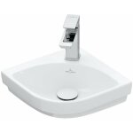 Villeroy&boch - subway 3. 0 - lavabo d'angle 32x32 cm, sans trop - plein, trou pour robinet, ceramicplus, ... Villeroy&boch - subway 3. 0 - lavabo d'angle 32x32 cm, sans trop - plein, trou pour robinet, ceramicplus, ...