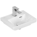 Villeroy&boch - subway 3. 0 lave - mains, 370 x 305 mm, 1 trou pour