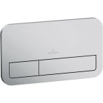 Villeroy&boch - viconnect plaque de d�clenchement wc 200s, chrom� mat