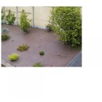 Toile de paillage tissée 90 g / m² 1. 6m x 20m marron Toile de paillage tissée 90 g / m² 1. 6m x 20m marron