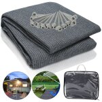 Vingo - swanew auvent tapis �tanche camping tapis tente sol ext�rieur tente b�che pique - nique couverture ...