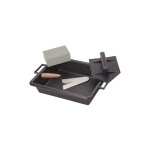 Vinmer - lot de maon : taloche pointue + auge 10l + truelle