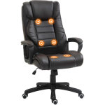 Vinsetto - fauteuil de bureau direction massant grand confort hauteur r�glable fonction dossier � bascule ...