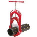 Virax ? coupe - tube guillotine pehd 125 mm ? �paisseur de paroi 18 mm ? lame inox quadruple aff�tage ...