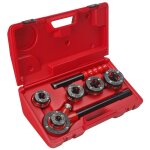 Jamais utilis] virax filire manuelle ttes interchangeable bspt droite 3 / 8  1. 1 / 4 en coffret ...