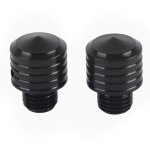 Vis d'adaptateur de boulons de filetage de rtroviseur de moto universel m10 1. 25 (noir)