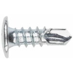 Vis autoperceuse filet�es � t�le et pvc - t�te type rivet - empreinte ph - zingu�e 4, 2 x 19 - boite ...