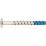 Vis a b�ton bimetal � pointe acier au carbone tremp� - corp acier inox a4 - homologu� ete opt. 1 - t�te ...