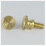 Vis express - vis m�taux laiton t�te cylindrique tc molet�e m6x25 - 5 pi�ces