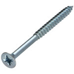 Vis express - vba vis bois agglo t�te frais�e tf pozi n�2 5x90 filetage partiel acier zingu� - 200 pi�ces ...