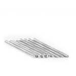 Vis de fixation directe pour huisseries tte rduite torx 7. 5 x 180 - acier zingu blanc - boite de ...