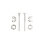 Siamp ? vis de fixation plastique pour abattant wc ? compatible abattant monaco et menton ? visserie ...