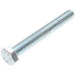 Vis m�taux t�te hexagonale th m14x70 classe 6. 8 acier zingu� - 20 pi�ces