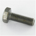 Vis m�taux t�te hexagonale th m16x40 classe 12. 9 acier brut - 5 pi�ces