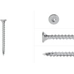 Vis pour panneaux d'agglomr galvanis 5 x 50 mm torx 25 