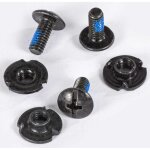 Vis powerslide pour fixer la boucle et la grenouille à la tige de la chaussure 9 mm 3 pièces Vis powerslide pour fixer la boucle et la grenouille à la tige de la chaussure 9 mm 3 pièces