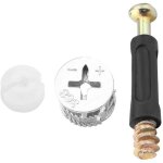Vis de raccordement de meubles connecteur recouvert de plastique accessoires de matriel de serrure  ...