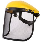 Visi�re en maille d'acier & prot�ge - oreilles r�glable, protection du visage, du front et des oreilles ...