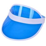 Visi�re unisexe, visi�re transparente, casquette � visi�re, adapt�e au golf, au tennis et plus encore ...