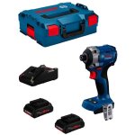 Visseuse  chocs bosch gdr 18v - 215 (2 x 4, 0 ah procore gal18v - 40 l - boxx 136)