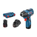 Visseuse � chocs bosch gdr 12 v - 110 v - 2 batteries 3, 0 ah - sans fil - l - boxx