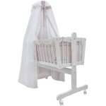 Lit bébé, beige, 100 x 77 cm avec roulettes, vitalispa Lit bébé, beige, 100 x 77 cm avec roulettes, vitalispa