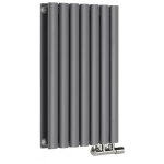 Hudson reed - vitality caldae ? radiateur design horizontal ? raccordement central ? anthracite ? 63. ...
