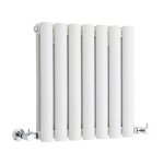 Hudson reed - vitality ? radiateur design horizontal compact ? blanc ? 40 x 41. 5cm double rang