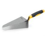 Vito - truelle de maon forge ronde 220mm type madrid acier tremp manche bi - matire