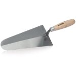 Vito - truelle de maon portugaise forge ronde 220mm acier tremp manche en bois
