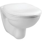 Pack wc normus vitra cuvette suspendue standard 54x36cm avec abattant - vitra - 6855n003 - 6064