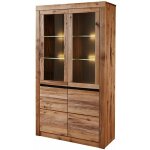 Vitrine 105x42 chênes sauvage et lombard huilé bois naturel montreux 101 Vitrine 105x42 chênes sauvage et lombard huilé bois naturel montreux 101