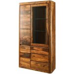 Vitrine 109x40 palissandre ciré noisette toronto 211 Vitrine 109x40 palissandre ciré noisette toronto 211