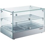 Vitrine chaude - 2 niveaux - 80 litres - combisteel