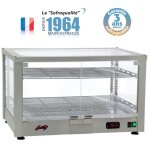 Vitrine chaude ventilée - 3 niveaux - sofraca Vitrine chaude ventilée - 3 niveaux - sofraca