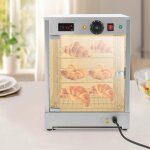 Vitrine de maintien au chaud, 800 w, �lectrique commerciale avec �clairage, comptoir chaud � 3 �tages, ...